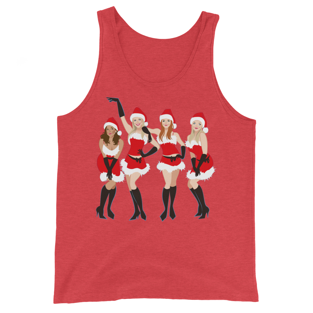 Jingle Bell Rock (Tank Top)-Christmas Tank Tops-Swish Embassy