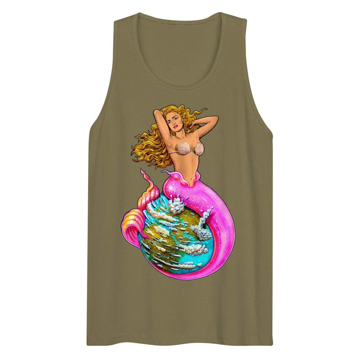 La Isla Sirena (Tank Top)-Tank Top-Swish Embassy