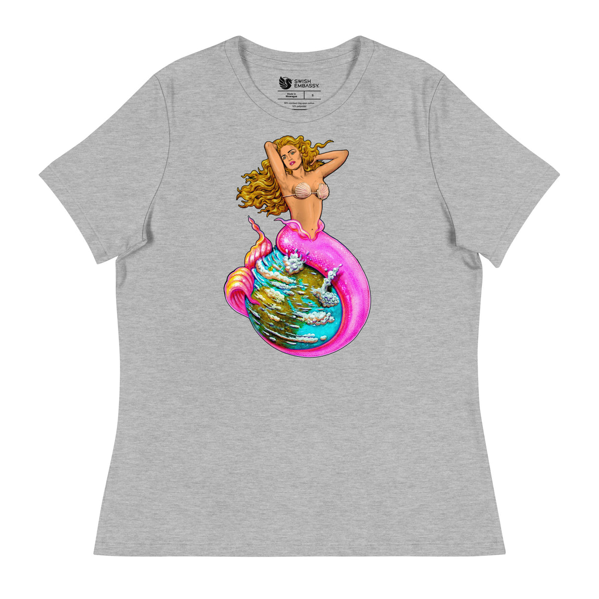 La Isla Sirena (Women's Relaxed T-Shirt)-Women's T-Shirts-Swish Embassy