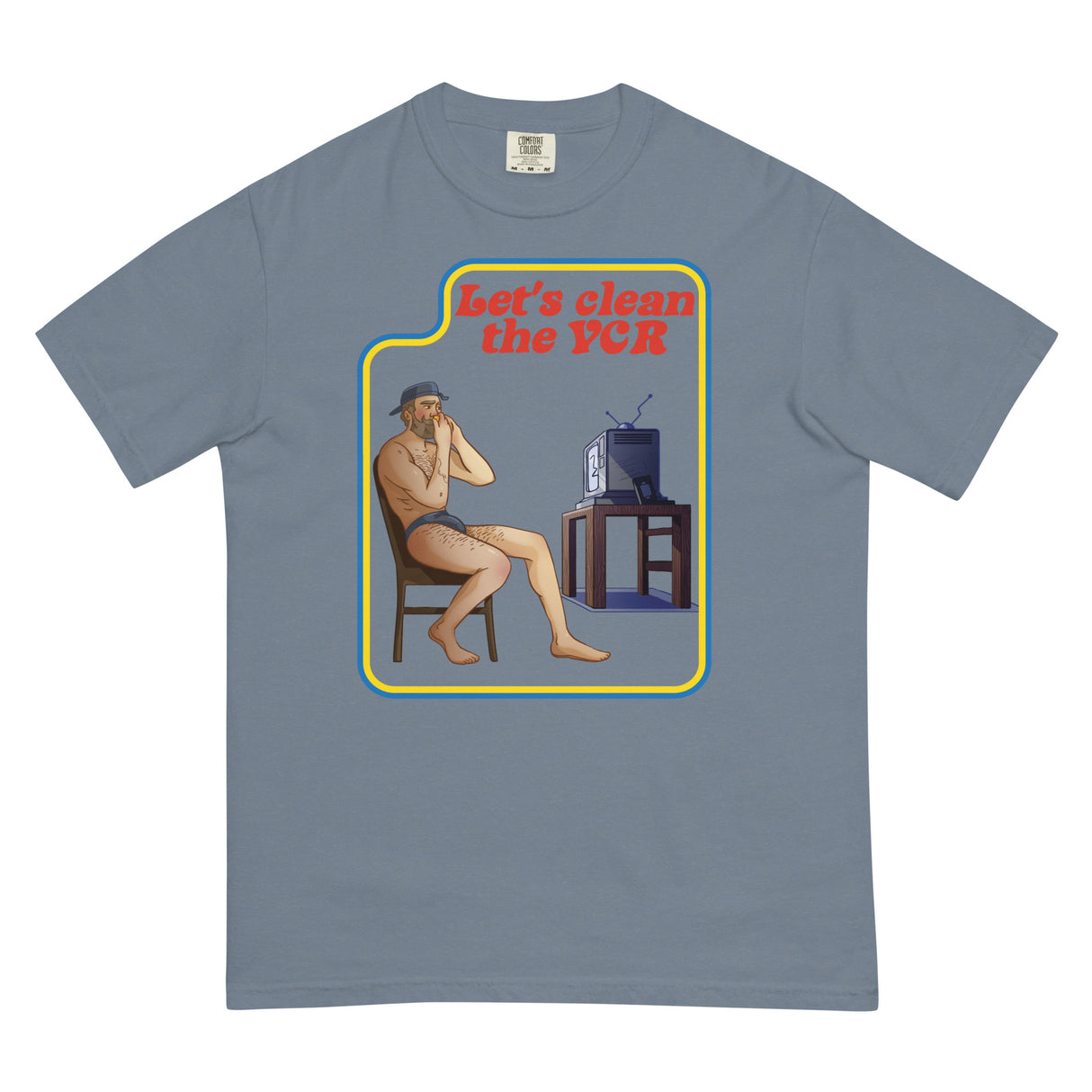 Let's Clean the VCR (Boxy Tee)-Boxy T-Shirt-Swish Embassy
