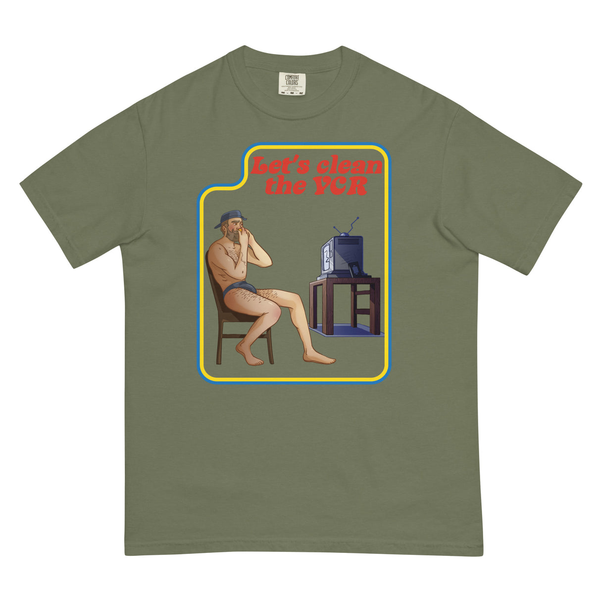 Let's Clean the VCR (Boxy Tee)-Boxy T-Shirt-Swish Embassy