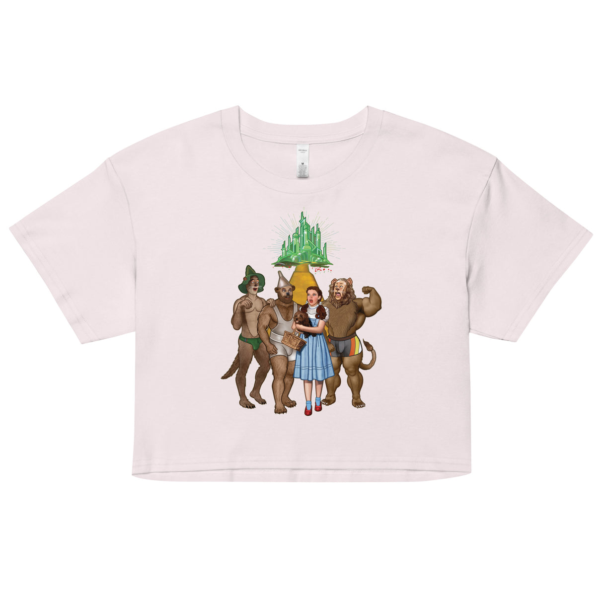 Lions and Otters and Bears, Oh my! (Crop Top)-Crop Top-Swish Embassy