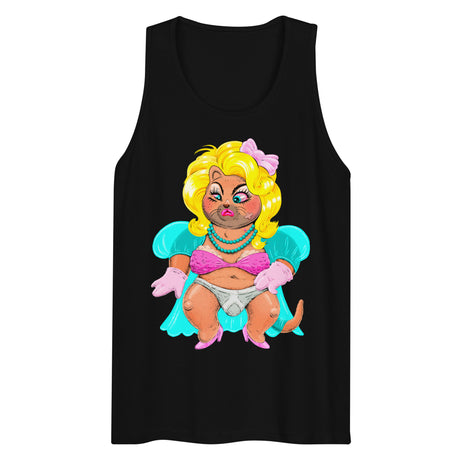 Look What the Cat Dragged In (Tank Top)-Tank Top-Swish Embassy