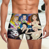 Material Girl (Square Cut Trunks)-Square Cut Trunks-Swish Embassy