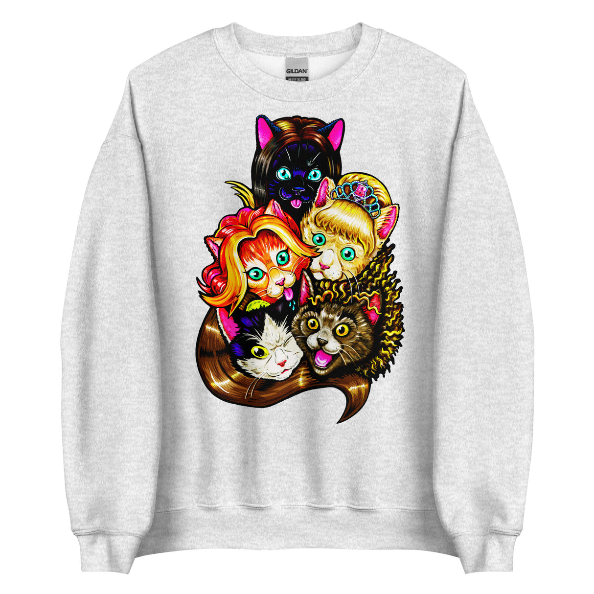 Meow Tell Me What You Want (Sweatshirt)-Sweatshirt-Swish Embassy