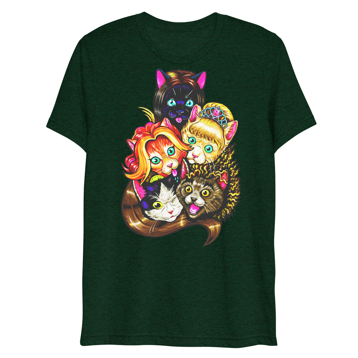 Meow Tell Me What You Want (Triblend)-Triblend T-Shirt-Swish Embassy