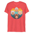 Miami Sunset (Triblend)-Triblend T-Shirt-Swish Embassy