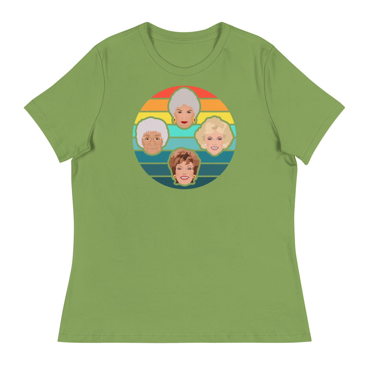 Miami Sunset (Women's Relaxed T-Shirt)-Women's T-Shirts-Swish Embassy