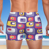 Mid-Century Purple (Square Cut Trunks)-Square Cut Trunks-Swish Embassy