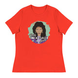 Molly You in Danger Girl (Women's Relaxed T-Shirt)-Women's T-Shirts-Swish Embassy