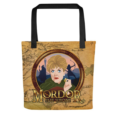 Mordor She Wrote (Tote bag)-Bags-Swish Embassy