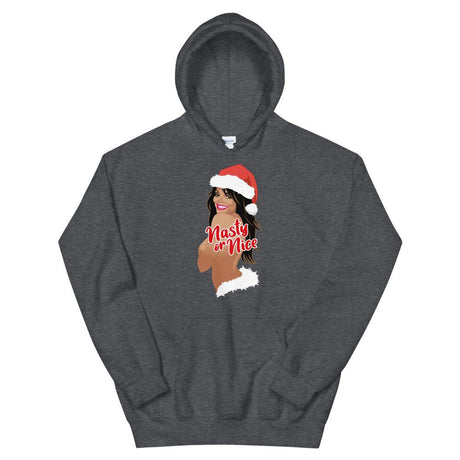 Nasty or Nice (Hoodie)-Christmas Hoodies-Swish Embassy