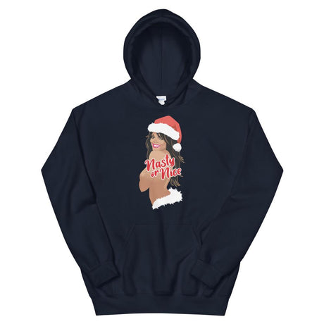 Nasty or Nice (Hoodie)-Christmas Hoodies-Swish Embassy