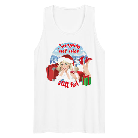 Naughty Not Nice (Tank top)-Christmas Tank Tops-Swish Embassy
