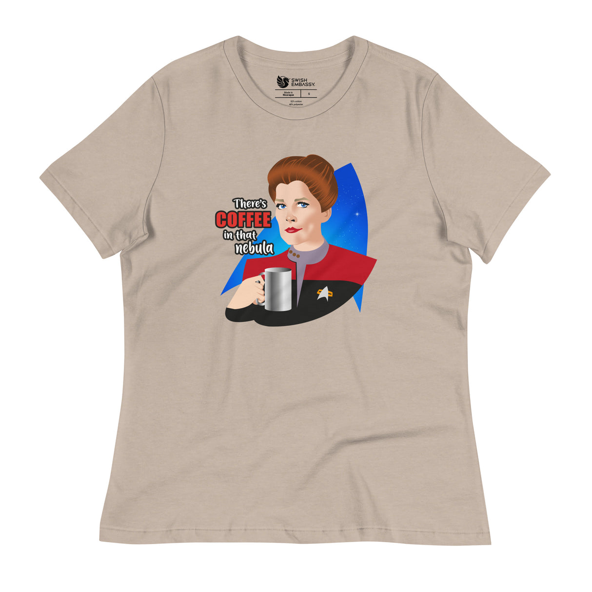 Nebula (Women's Relaxed T-Shirt)-Women's T-Shirts-Swish Embassy