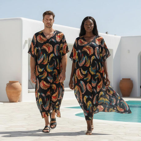 Nocturnal Banana (Kaftan)-Kaftan-Swish Embassy