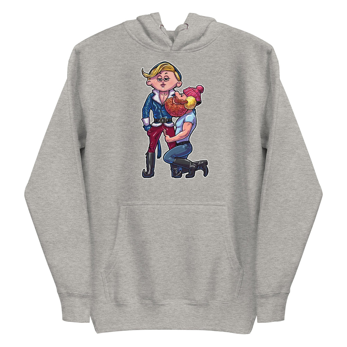 North Pole's Top Elf (Hoodie)-Christmas Hoodies-Swish Embassy