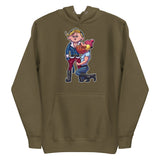 North Pole's Top Elf (Hoodie)-Christmas Hoodies-Swish Embassy