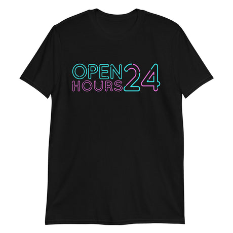 Open 24 Hours-T-Shirts-Swish Embassy