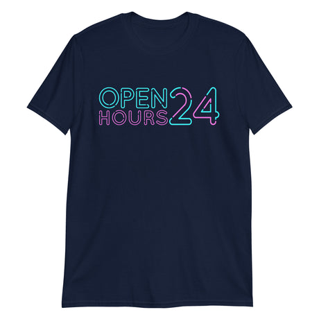 Open 24 Hours-T-Shirts-Swish Embassy