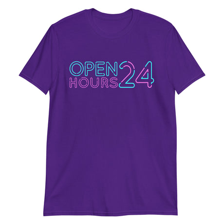 Open 24 Hours-T-Shirts-Swish Embassy