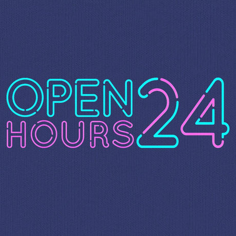 Open 24 Hours-T-Shirts-Swish Embassy