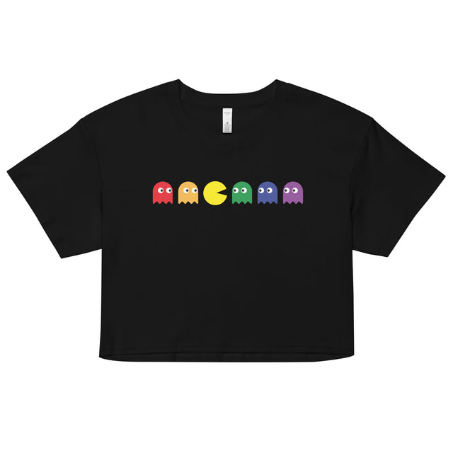 Pac Man Pride (Crop Top)-Crop Top-Swish Embassy