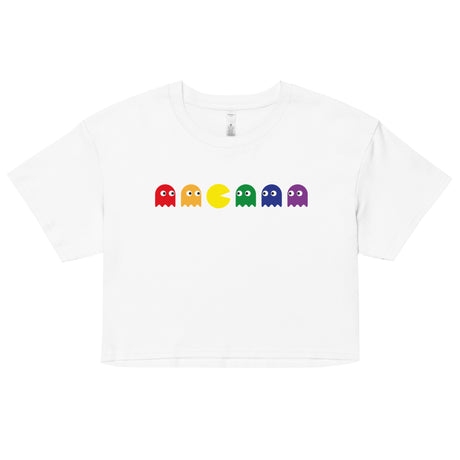 Pac Man Pride (Crop Top)-Crop Top-Swish Embassy