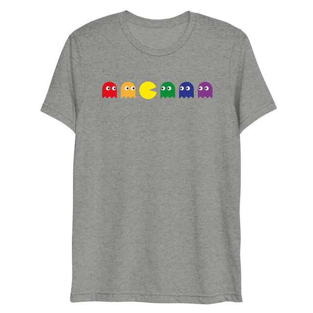 Pac Man Pride (Triblend)-Triblend T-Shirt-Swish Embassy