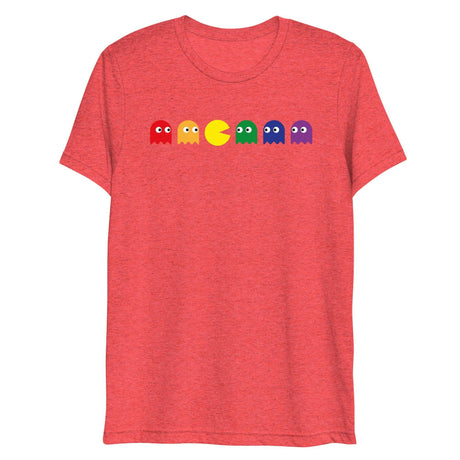 Pac Man Pride (Triblend)-Triblend T-Shirt-Swish Embassy