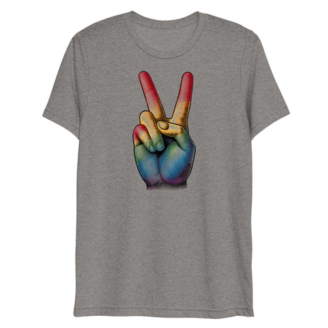 Peace and Pride (Triblend)-Triblend T-Shirt-Swish Embassy