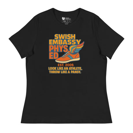 Phys Ed (Women's Relaxed T-Shirt)-Women's T-Shirts-Swish Embassy