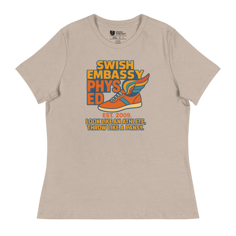 Phys Ed (Women's Relaxed T-Shirt)-Women's T-Shirts-Swish Embassy
