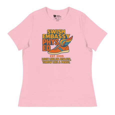 Phys Ed (Women's Relaxed T-Shirt)-Women's T-Shirts-Swish Embassy