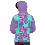 Pineapple Princess (Allover Hoodie)-Allover Hoodie-Swish Embassy