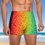 Pixel Perfect Pride (Square Cut Trunks)-Square Cut Trunks-Swish Embassy