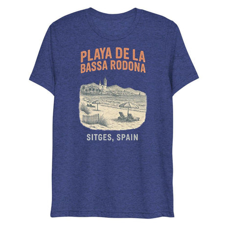 Playa de la Bassa Rodone (Triblend) - Navy Triblend