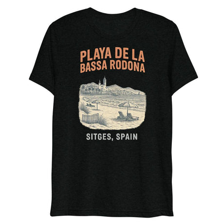 Playa de la Bassa Rodone (Triblend) - Solid Black Triblend