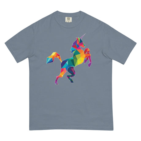Polygon Unicorn (Boxy Tee)-Boxy T-Shirt-Swish Embassy