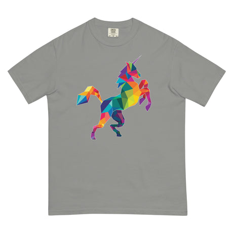 Polygon Unicorn (Boxy Tee)-Boxy T-Shirt-Swish Embassy