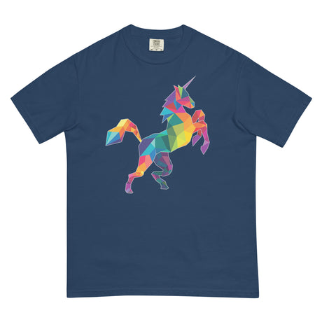Polygon Unicorn (Boxy Tee)-Boxy T-Shirt-Swish Embassy