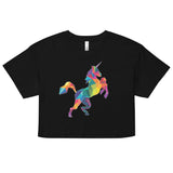 Polygon Unicorn (Crop Top)-Crop Top-Swish Embassy