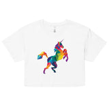 Polygon Unicorn (Crop Top)-Crop Top-Swish Embassy