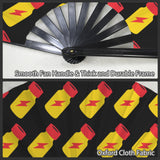 Poppers (Folding Clack Fan)-Folding Fans-Swish Embassy