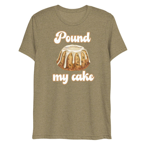 Pound My Cake (Triblend)-Triblend T-Shirt-Swish Embassy