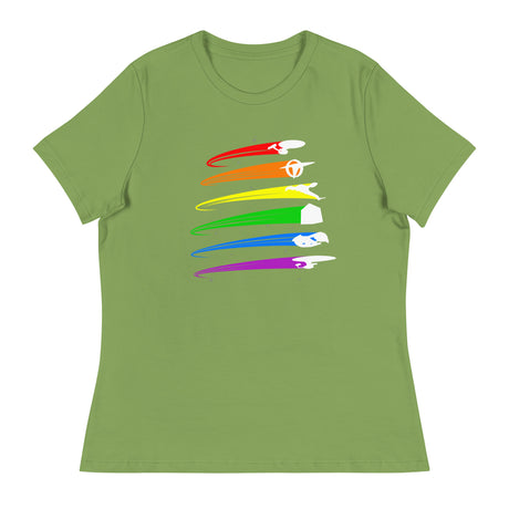 Pride Fleet (Women's Relaxed T-Shirt)-Women's T-Shirts-Swish Embassy