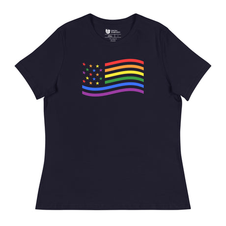 Pride in the USA (Women's Relaxed T-Shirt)-Women's T-Shirts-Swish Embassy