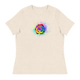 Pride Rose (Women's Relaxed T-Shirt)-Women's T-Shirts-Swish Embassy