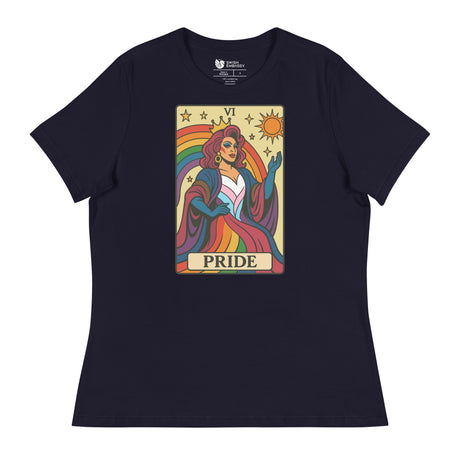 Pride Tarot (Women's Relaxed T-Shirt)-Women's T-Shirts-Swish Embassy