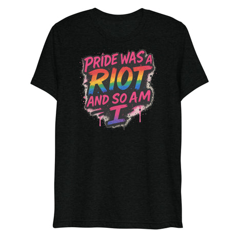 Pride Was a Riot (Triblend)-Triblend T-Shirt-Swish Embassy